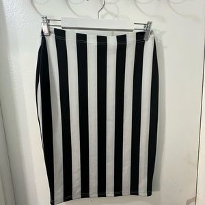 Sourpuss Beetlejuice Pencil Skirt